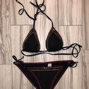 Crochet Bikini Abercrombie Swim